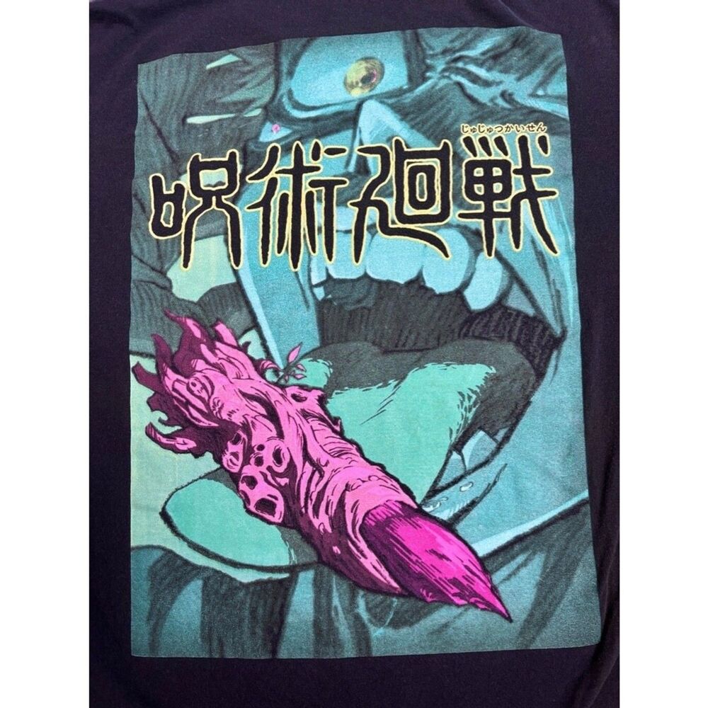 Crunchyroll Jujutsu Kaisen Black Tee - Men's Large (L/G)